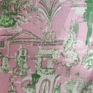 EUC EXTREMELY RARE HOLY GRAIL Lilly Pulitzer Palm Beach Centennial Scarf 100